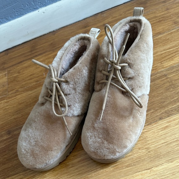 UGG Other - UGG Neumel Cozy Sheepskin Ankle
Boots Chestnut Brown Men's Size 9
NWOT